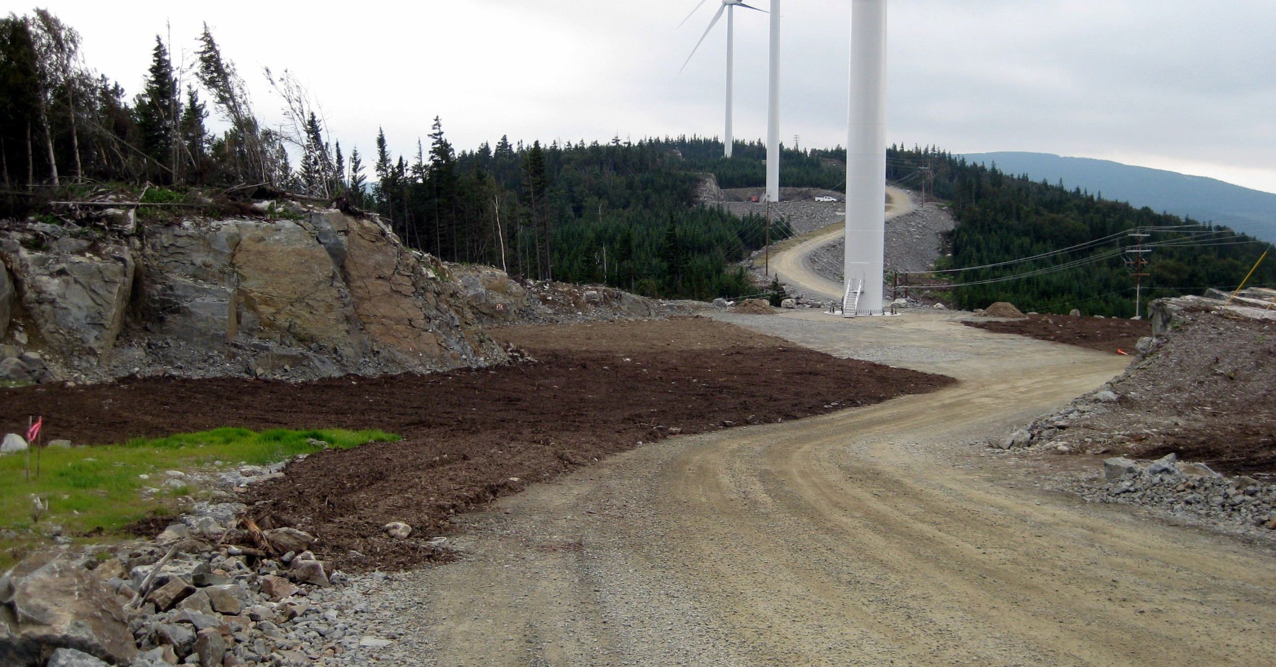 The Sales Pitch: Wind projects use existing logging roads. – FALSE ...