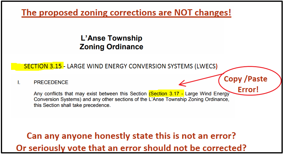 Proposed Zoning Changes